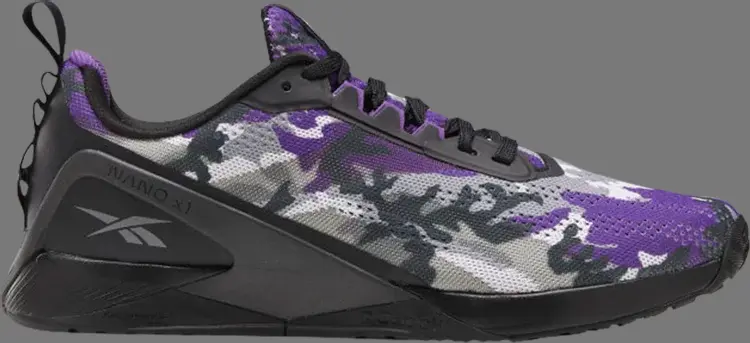 

Кроссовки nano x1 'regal purple camo' Reebok, фиолетовый