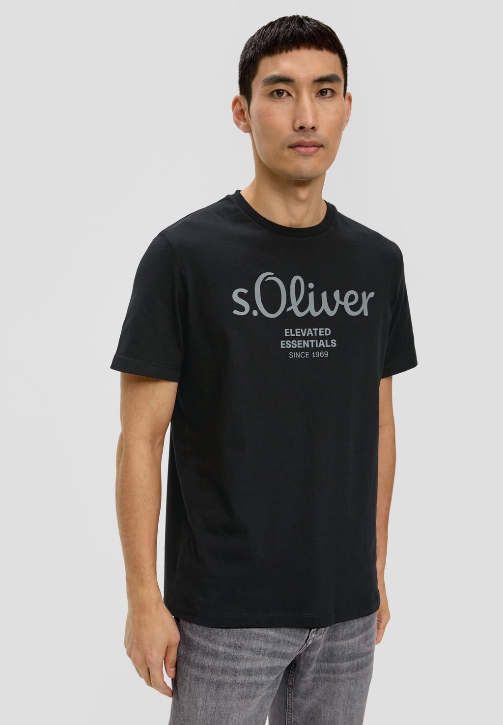 

Футболка с принтом s.Oliver, цвет schwarz