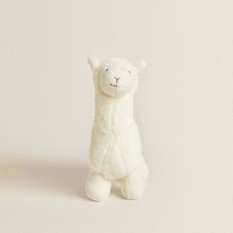 

Мягкая игрушка Zara Home Llama Soft Toy, белый