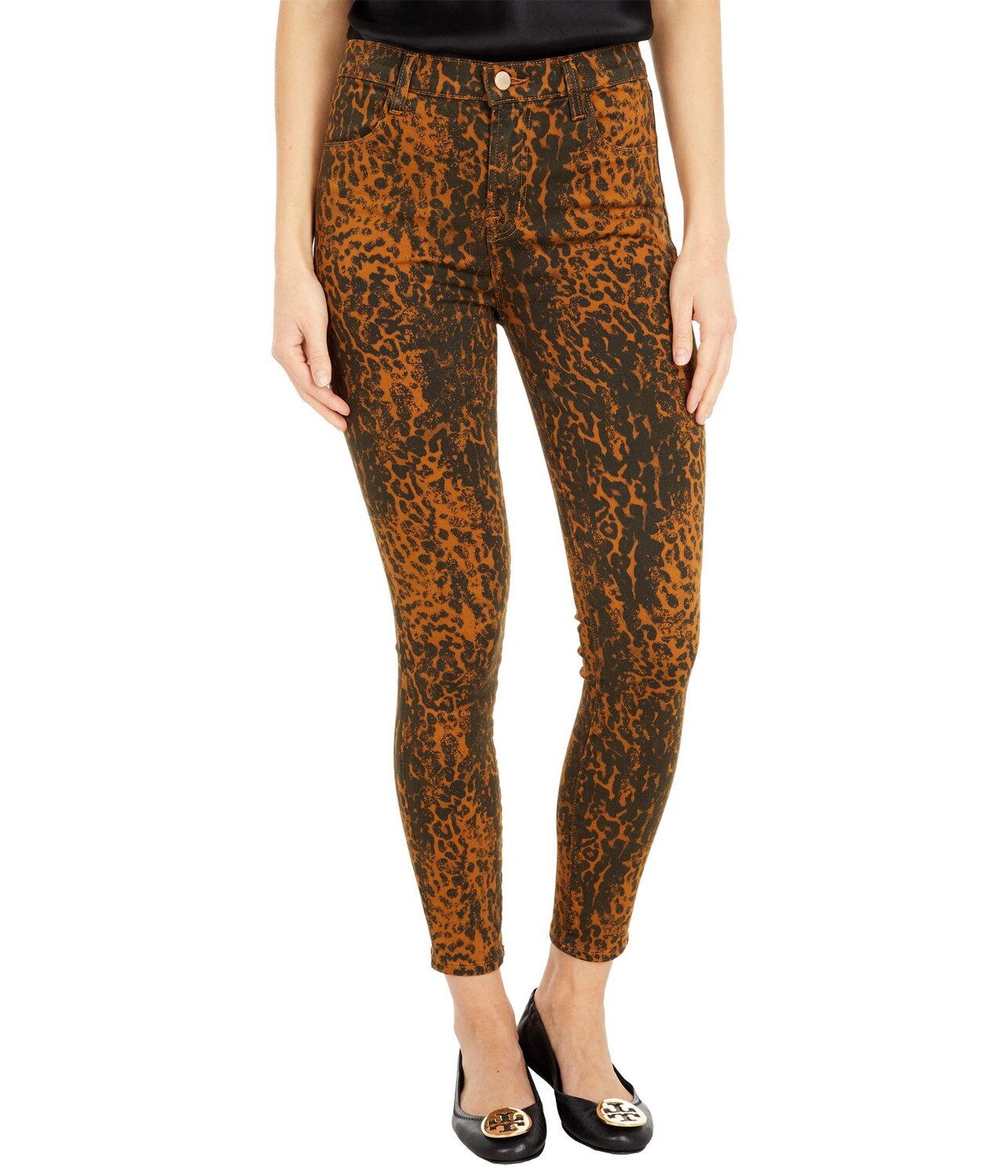 

Джинсы J Brand, Alana High-Rise Crop Skinny in Pollock Vaska Jag