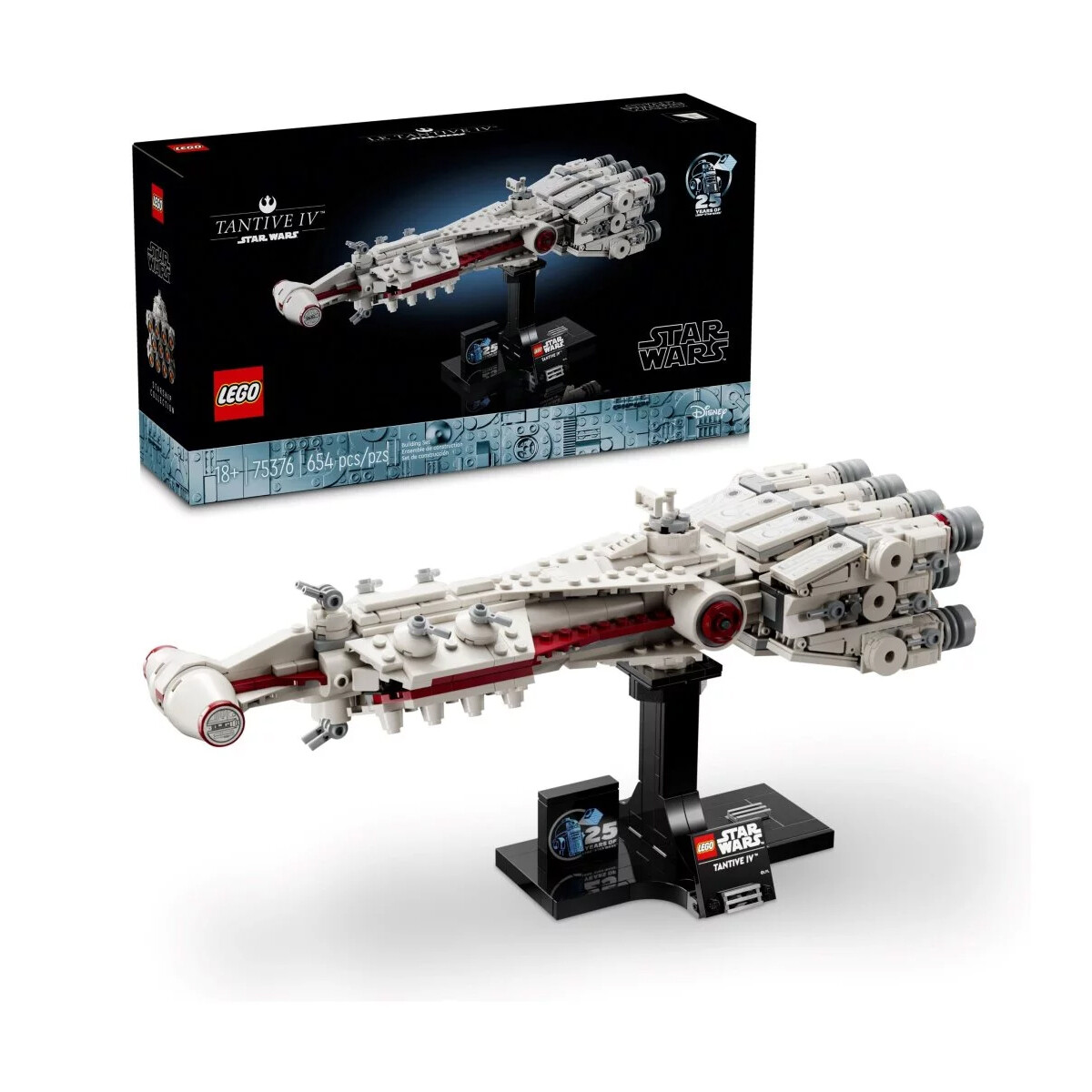 

Конструктор Lego Star Wars Tantive IV 75376, 654 детали