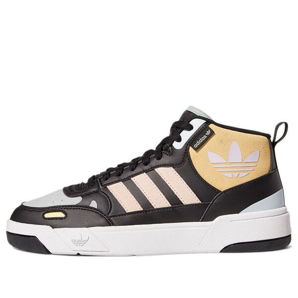 

(WMNS) adidas originals Post Up 'Black Yellow' H00224