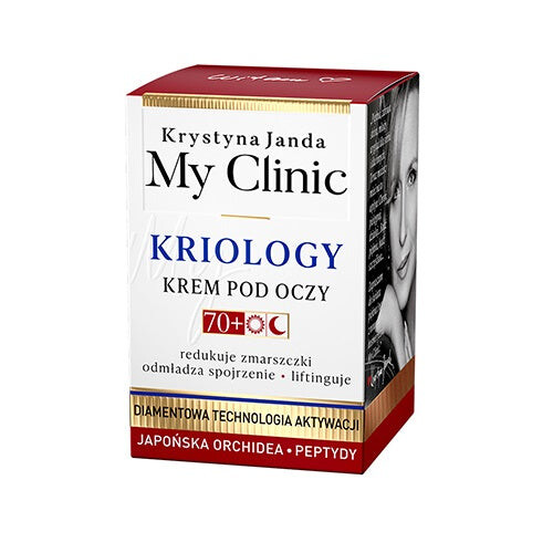 

Janda Крем для глаз My Clinic Criology 70+ японская орхидея и пептиды 15мл