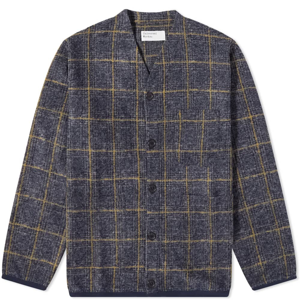 

Джемпер Universal Works Check Bari Fleece Cardigan
