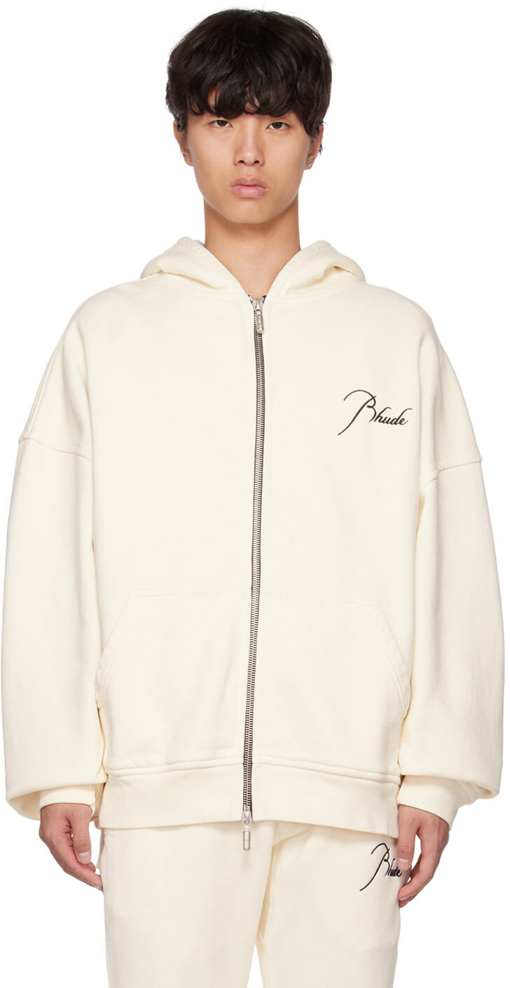 

Худи Off-White с вышивкой Rhude, Белый