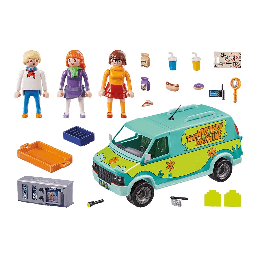 Конструктор Playmobil Scooby-Doo! Таинственная машина