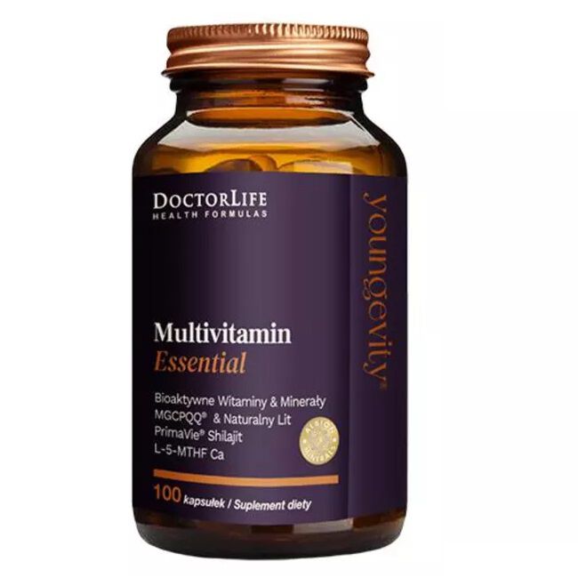 цена Doctor Life Multivitamin Essential БАД биологически активные витамины и минералы, 100 кап./1 уп.