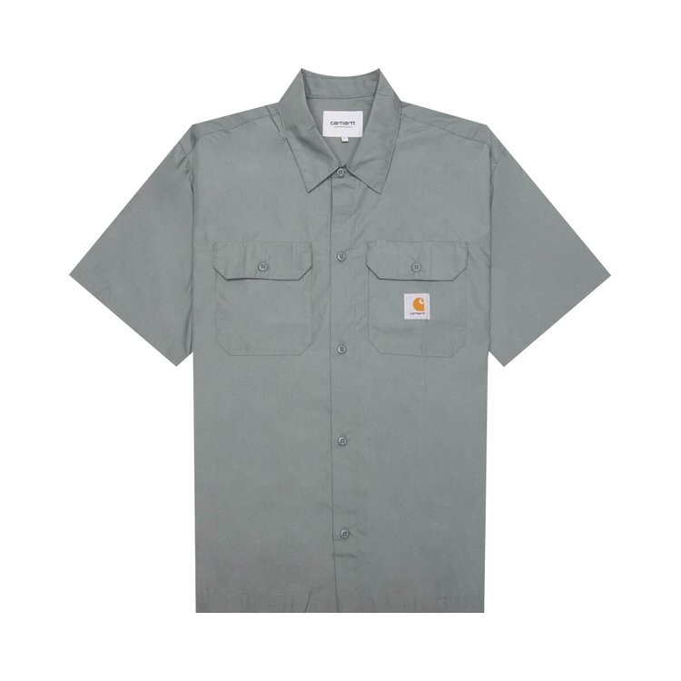 

Рубашка Carhartt WIP Short-Sleeve Craft Shirt, зеленый