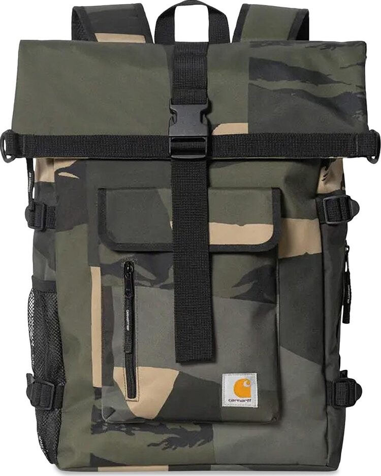 

Рюкзак Carhartt WIP Philis Backpack Camo Mend, зеленый