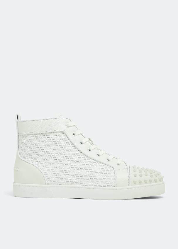 

Кроссовки CHRISTIAN LOUBOUTIN Lou Spikes Orlato sneakers, белый