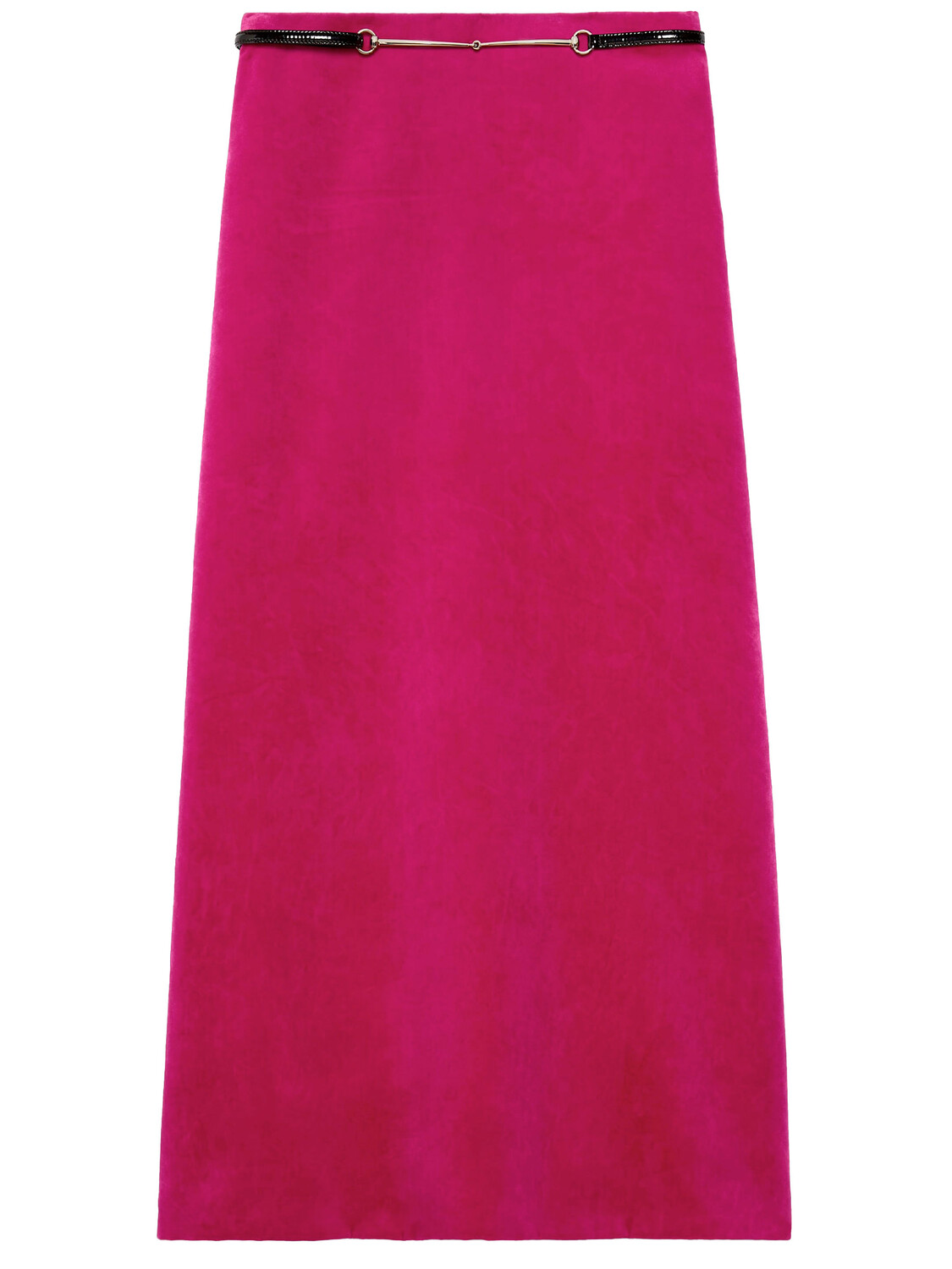 

Ремень Gucci Velvet skirt with, фуксия