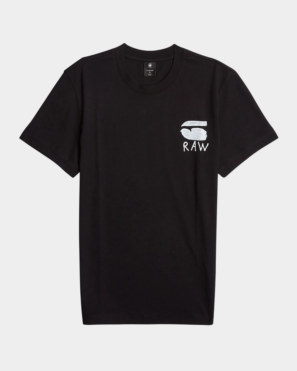 

Мужская футболка с рисунком Burger G-Star Raw, цвет Dk Black