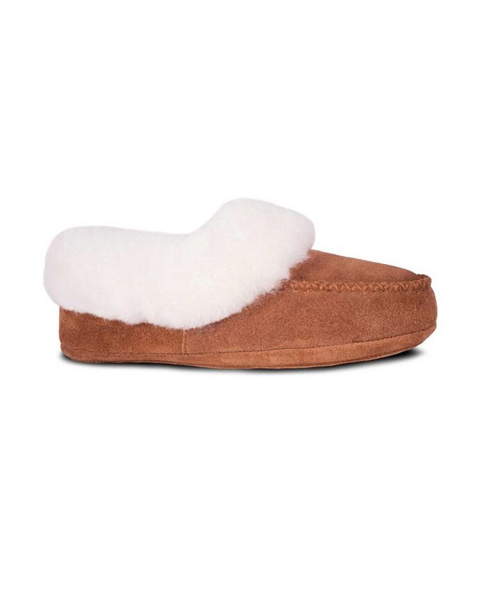 

Женские уютные тапочки Aussie Bootie Cloud Nine Sheepskin, коричневый