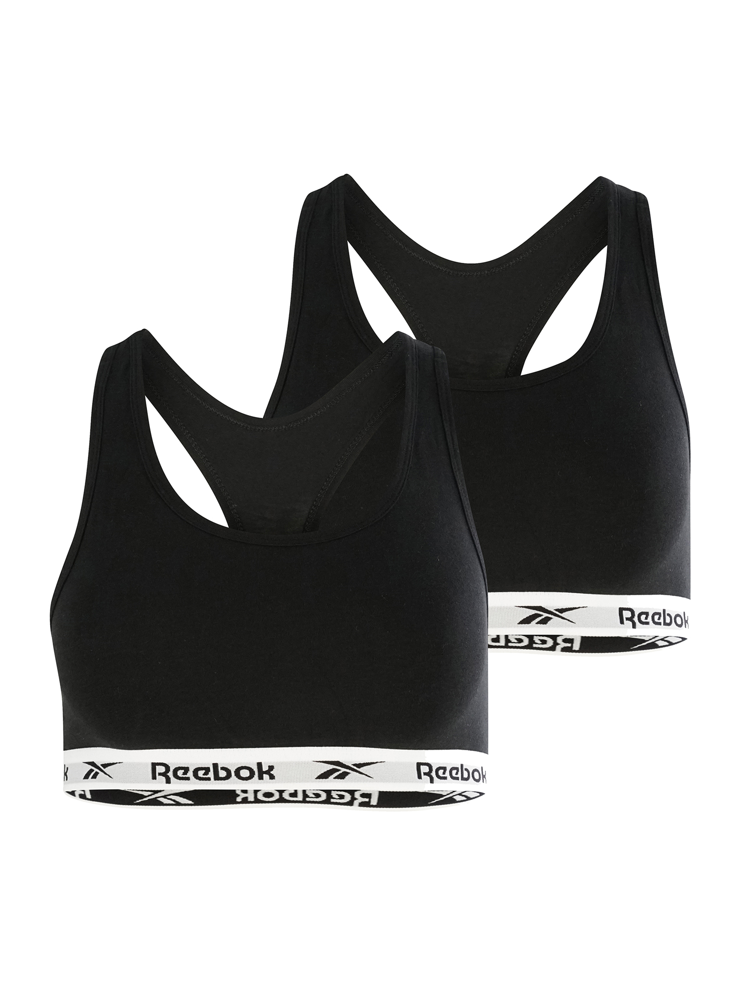 Спортивная футболка Reebok Crop Top FRANKIE, цвет Black/White Elastic