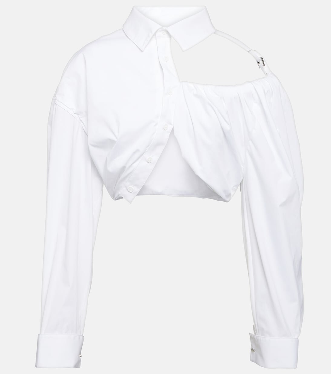 

Укороченная рубашка la chemise galliga Jacquemus, красный
