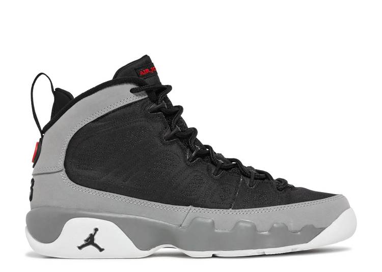 

Кроссовки AIR JORDAN 9 RETRO GS 'PARTICLE GREY', черный