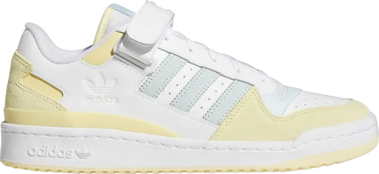 Кроссовки Adidas Forum Low 'Almost Yellow White', желтый