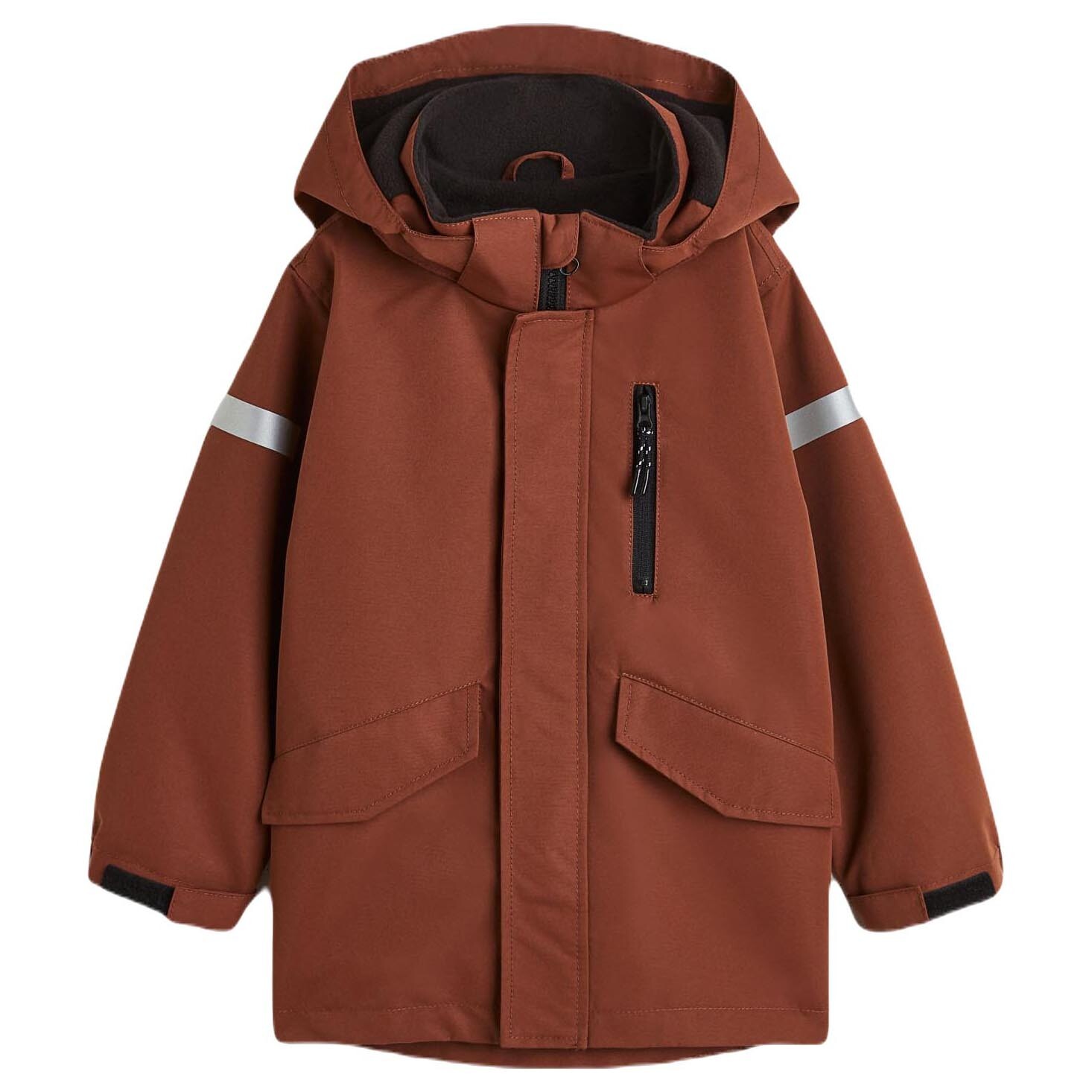 

Парка H&M Water-repellent, коричневый