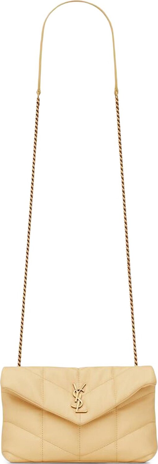 

Сумка Saint Laurent Puffer Toy Bag Light Vanilla, разноцветный