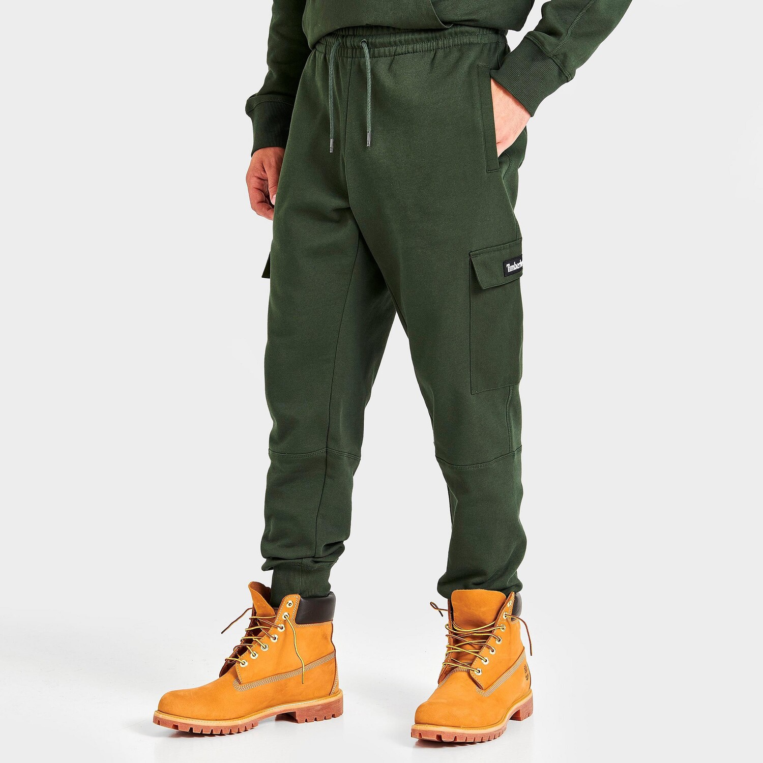 

Брюки-джоггеры Timberland Cargo, зеленый