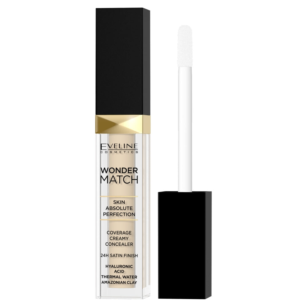 

Eveline Cosmetics Жидкий консилер Wonder Match Concealer 01 Light 7мл