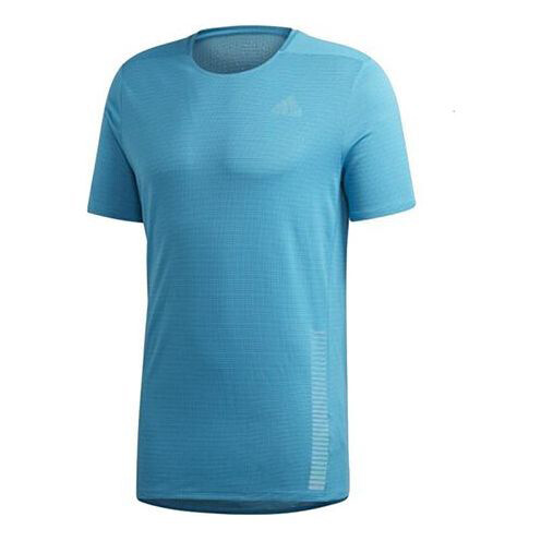 

Футболка Adidas Running Sports Round Neck Short Sleeve Blue, Синий