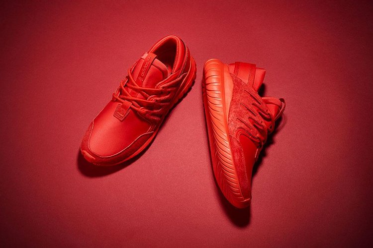 Adidas tubular radial triple clearance red