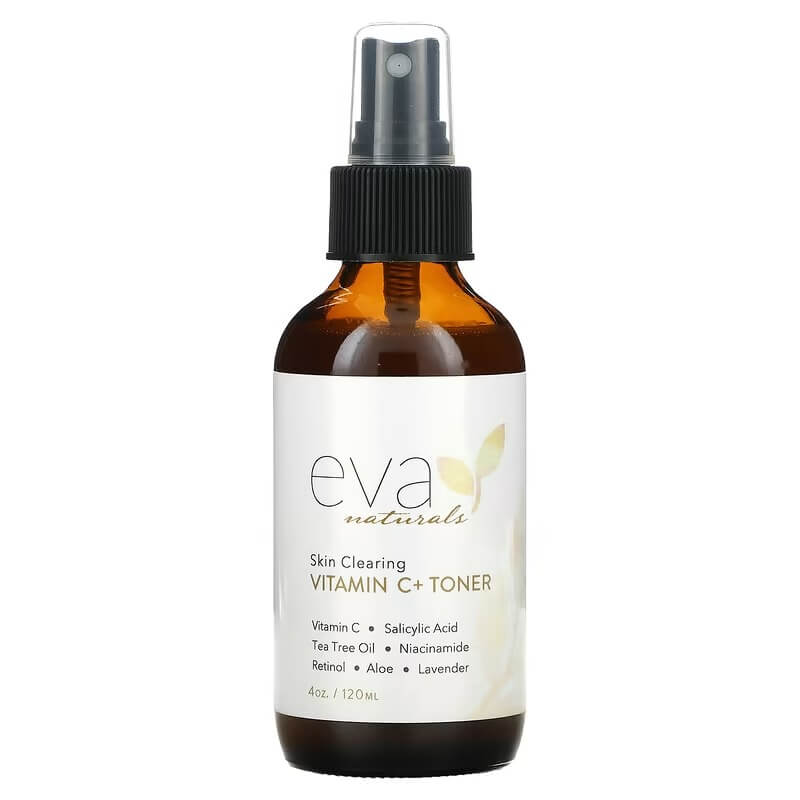 Очищающее кожу средство с витамином С + тоник Eva Naturals, 120 мл ardes тоник розовая вода с витамином e 250 мл