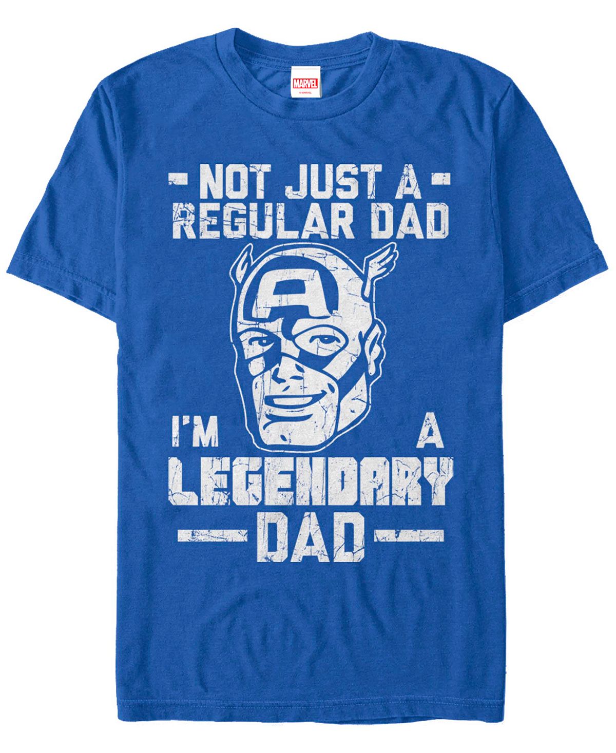 Мужская футболка legendary dad man с коротким рукавом с круглым вырезом Fifth Sun