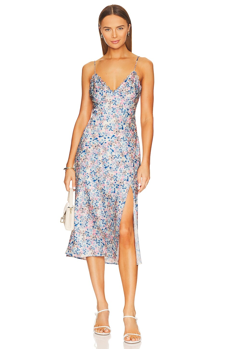 

Платье ASTR the Label Florentina, цвет Blue & Pink Floral