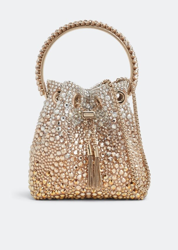 

Сумка JIMMY CHOO Bon Bon bucket bag, золотой, Желтый, Сумка JIMMY CHOO Bon Bon bucket bag, золотой