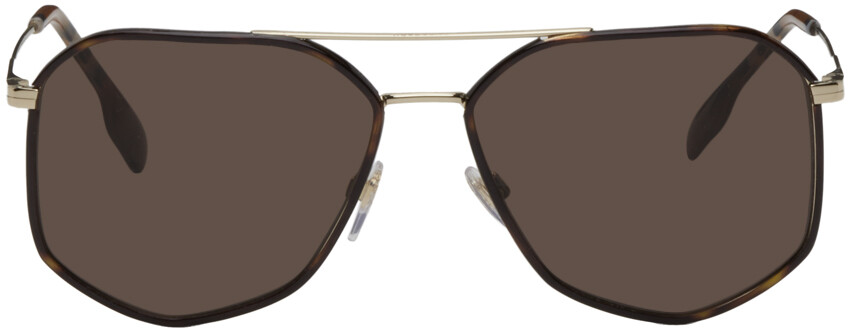 

Черепаховые солнцезащитные очки Ozwald Burberry