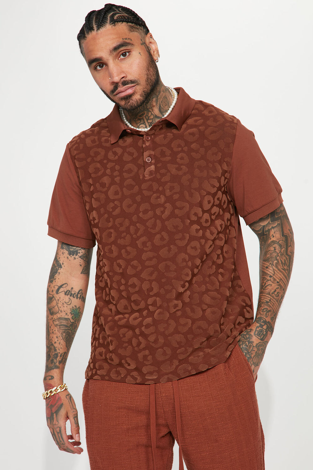 

Футболка Fashion Nova ZDF01K310061, шоколад, Коричневый
