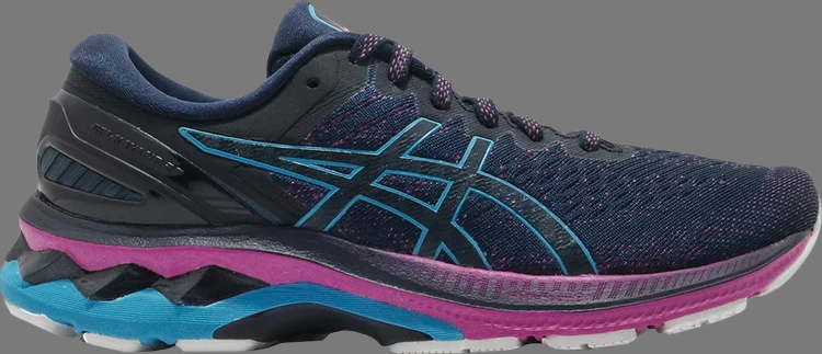 Кроссовки wmns gel kayano 27 'french blue digital aqua' Asics, синий - фото