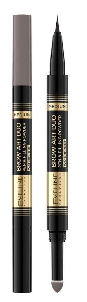 

Eveline Brow Art Duo ручка для бровей, medium