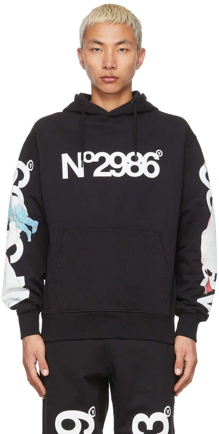 

Худи черного цвета \No2986\"" Aitor Throup’s TheDSA, Черный
