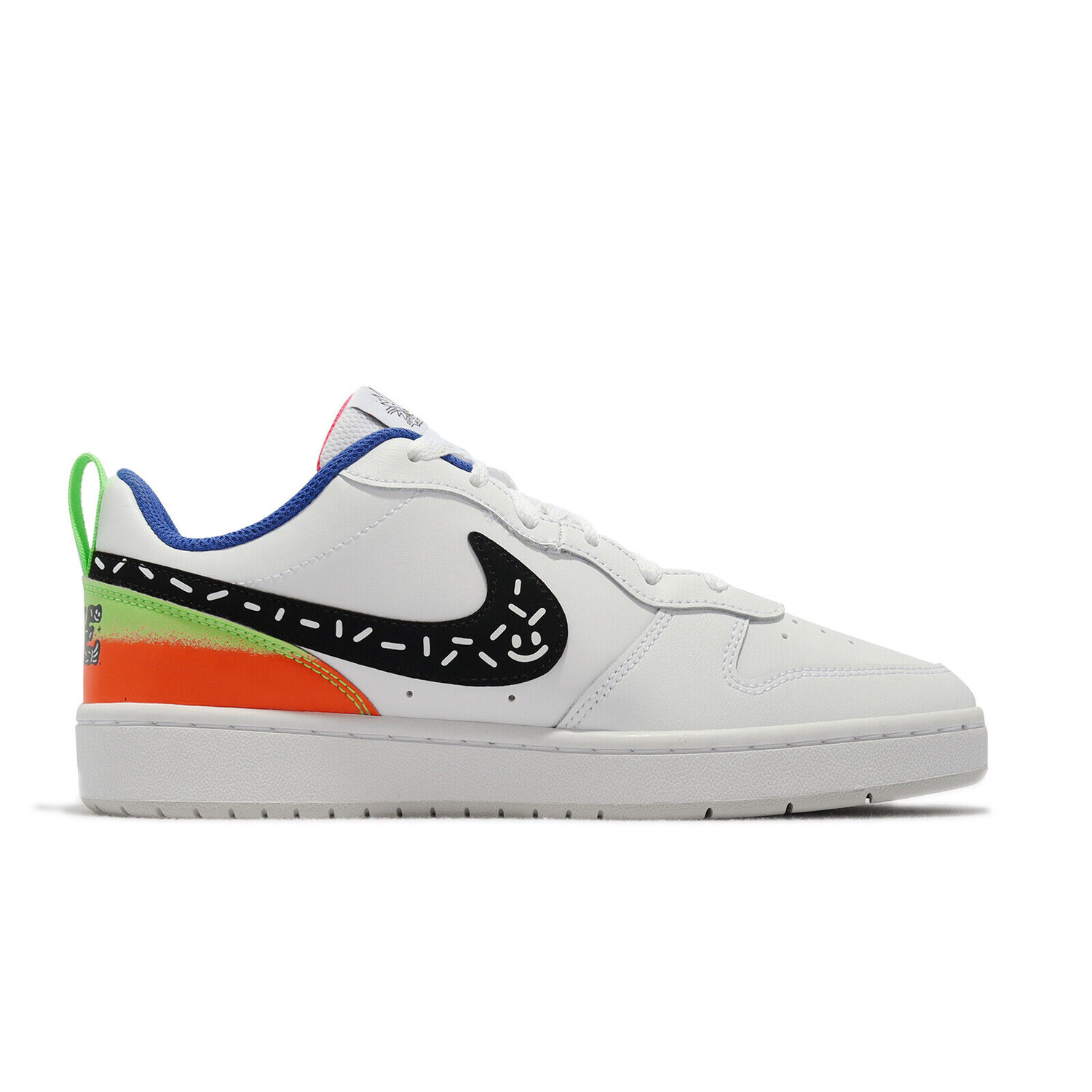 

Кроссовки Nike Court Borough 2 Photon Dust, белый/мультиколор