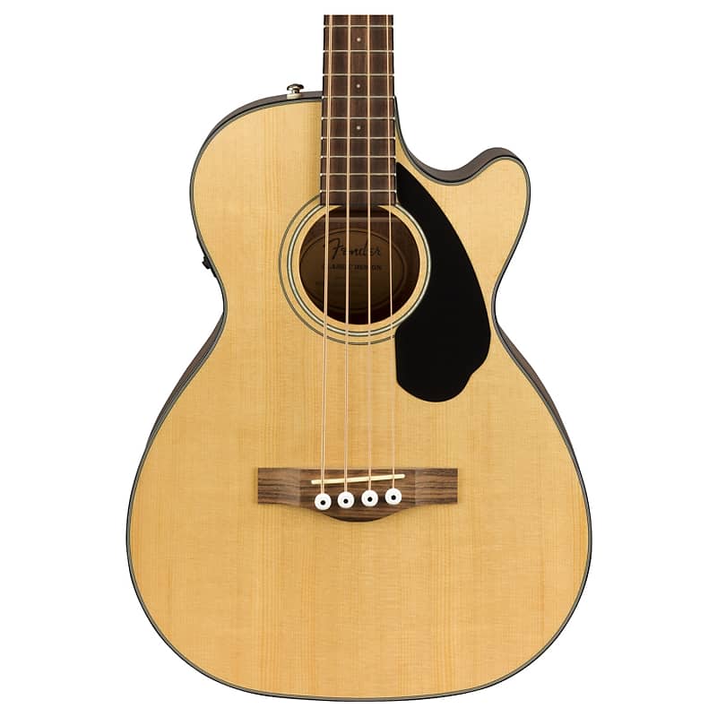 цена Электроакустическая бас-гитара Fender CB-60SCE, натуральный цвет 970183021