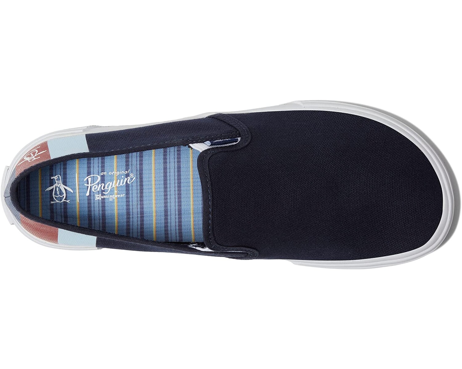 

Кроссовки Sam Stripe Slip-On Original Penguin, синий