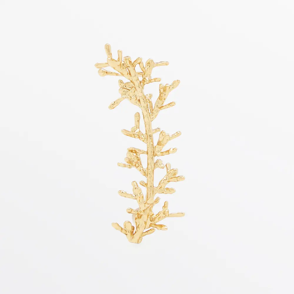 

Кафф Massimo Dutti Branch Ear, золотистый