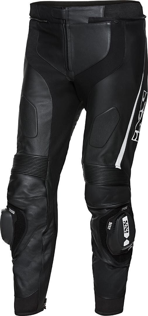 

Штаны IXS X-Sport LD RS-1000 Мотоциклетные кожаные, черно-белые