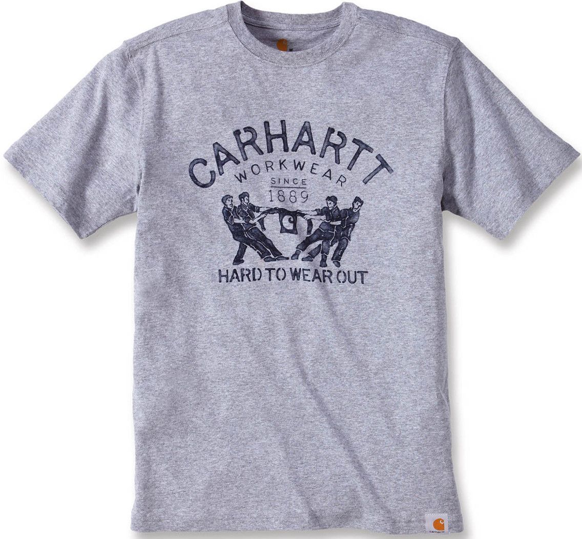 Футболка Carhartt Hard To Wear Out, серый