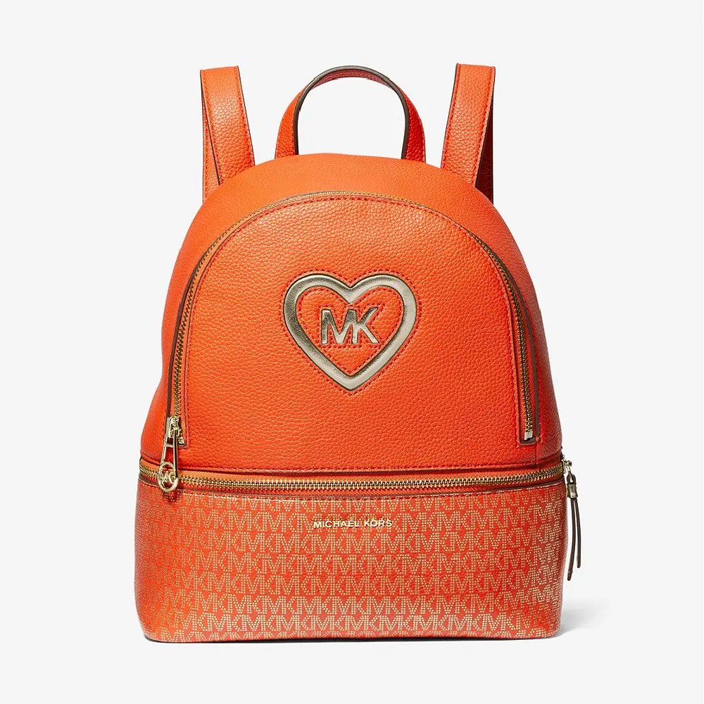 

Рюкзак Michael Kors Kids Logo, оранжевый