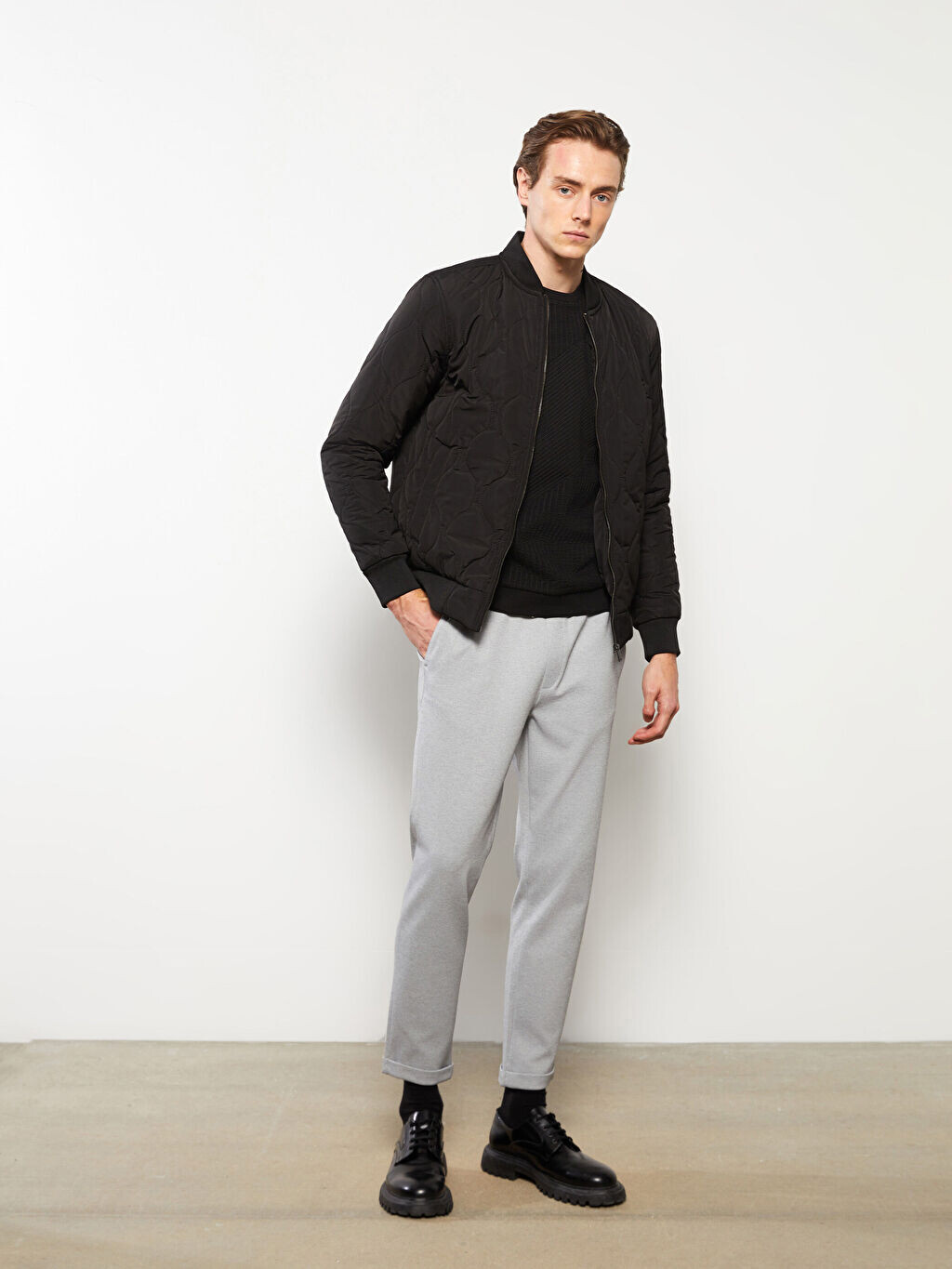 

Мужские брюки Slim Fit LCW Vision, Серый