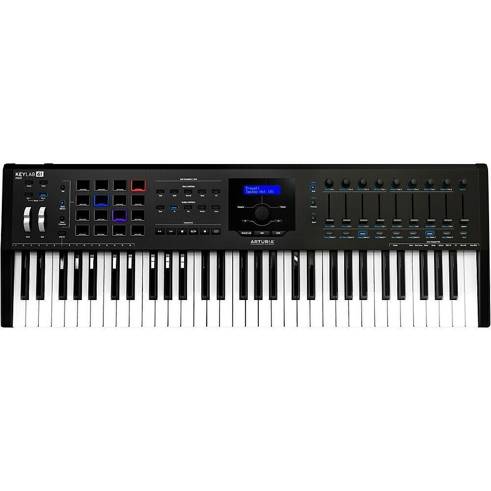 

Контроллер Клавиатуры Arturia Keylab 61 MKII, черный
