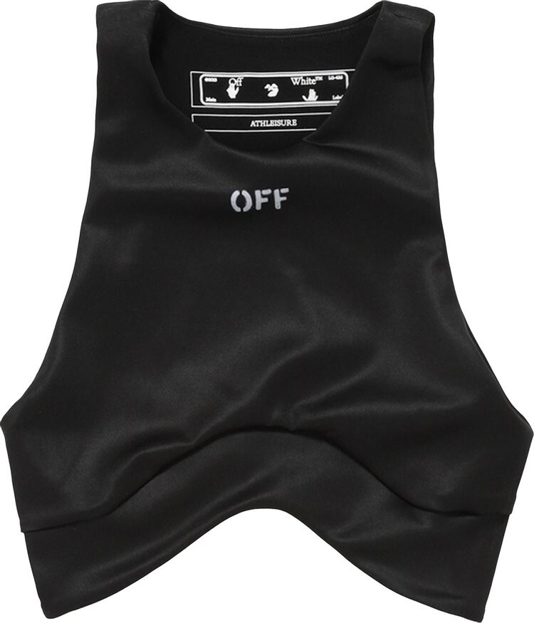 

Бюстгальтер Off-White Athleisure Bra 'Black', черный