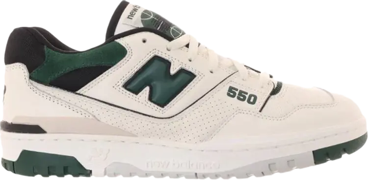 

Кроссовки New Balance 550 'White Pine Green', белый