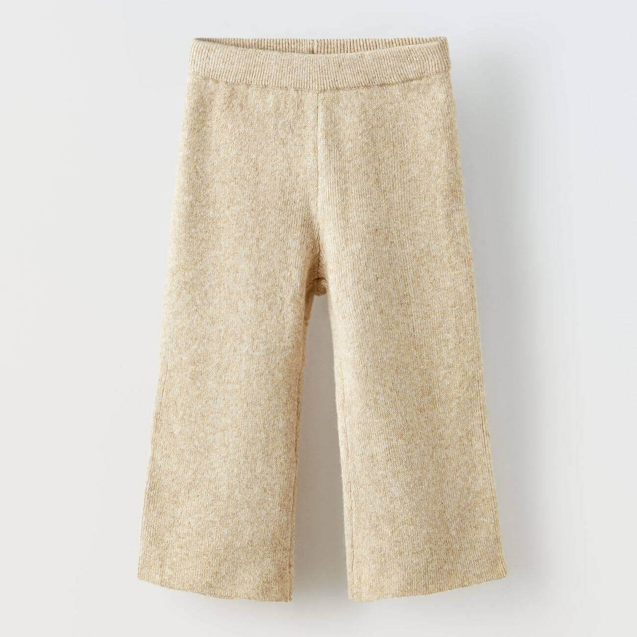 

Брюки Zara Knit, бежевый