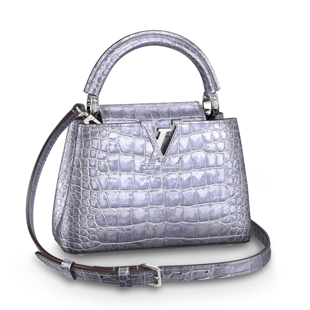 

Сумка-тоут Louis Vuitton Exotic Rose Des Vents Mini, тропический розовый