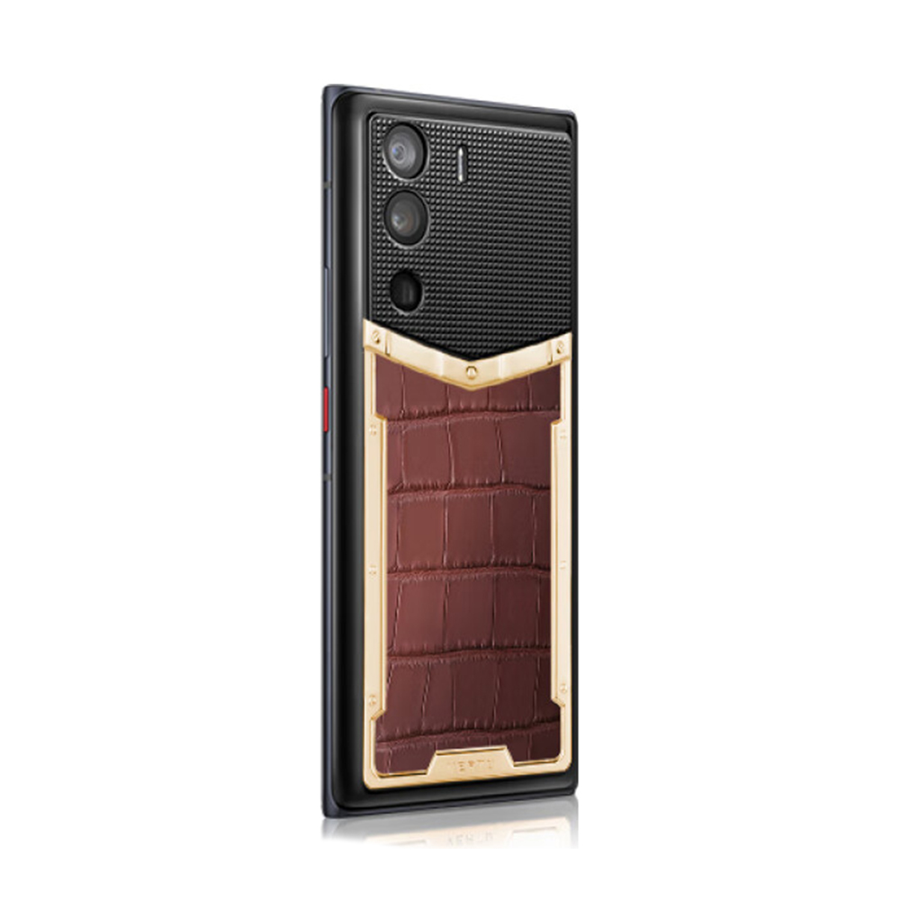 Смартфон Vertu Metavertu Alligator Gold, 18Гб/1Тб, 2 Nano-SIM,  черный/коричневый/золото – купить из-за границы через сервис «CDEK.Shopping»